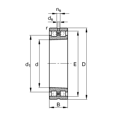 ALS NN3009-AS-K-M-SP, (j) DIN 5412-4 (bio)(zhn)Ҫߴ, ǶλS, pУFF 1:12 ɷx, ּpСď(ni)϶ƹ