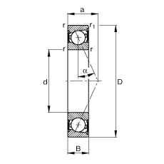 SS B7016-E-2RSD-T-P4S, {(dio)(ji)Ɍ(du)b|  = 25ɂ(c)ܷ⣬ǽ|ƹ